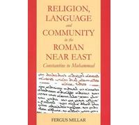 Fergus Millar Religion, Language and Community in the Roman N (Copertina rigida)