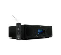 Ferguson - Digital Internet Radio DAB+ - Regent i450s Spotify Connect/AUX/USB/Bluetooth - radio dab: altoparlante, lettore CD, Hi-Fi, FM - Home Stereo - Doppio allarme, telecomando (Nero)
