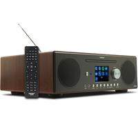 Ferguson Regent i450s - Lettore CD radio internet con funzione di rete, Spotify Connect, AUX, USB, Bluetooth, dispositivo radio: altoparlante, lettore CD, Hi-Fi, FM, stereo, doppio allarme
