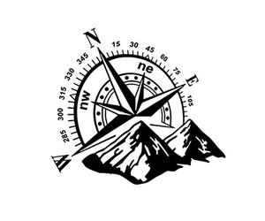 Feriany 1 adesivo per auto fuoristrada, SUV, adesivo per montagna, per SUV Offroad impermeabile