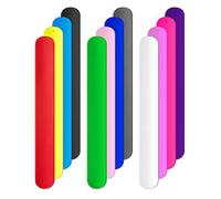 Feriany 12 pezzi porta carta regalo in silicone, porta poster, porta rotolo di carta, stabilizzatore, nastri per l'organizzazione di conservazione