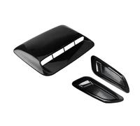 Feriany Cappa di aspirazione del flusso d'aria 'automobile Scoop Vent Cofano Decor Cover Centro Lato Presa Aria Cappuccio Auto Sostituzione Esterna Universale B