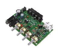 Feriany DX0809 Amplificatore di potenza a due canali, 60 W, Hi-Fi Stereo Audio Potenza, Amplificatore del suono, set di schede