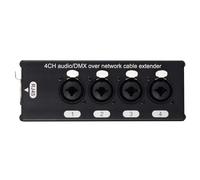 Feriany Extender audio a 4 canali/via di rete a 3 XLR audio e DMX512 segnale di rete femmina