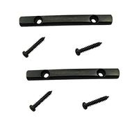 Feriany Guitar String Tree Guides - Cordiera per Strat Tele Guitar, colore: Nero (confezione da 2)