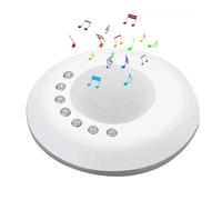 Feriany Macchina di Rumore Bianco per con Luce Integrata 28 Suoni Emollienti USB Macchina Suono Sonno Bianco per Adulti Facile Installazione