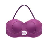 Feriany Massaggiatore per L'Ingrandimento del Seno, Vibrazione, Impacco Caldo, Reggiseno Elettrico Ricaricabile per L'Aumento del Seno, I