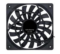 Feriany Muto 120Mm 12Cm PWM Ventola di Raffreddamento Sottile 12Mm, 120X120X12Mm DC 12V 0.25A 1400RPM Computer PC Case Chassis Cooler Silenzioso