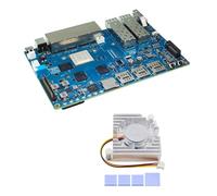 Feriany per Banana Pi -R4 Scheda di Sviluppo Router con 4 GB di RAM, MT7988A Router Ad Alta Prestazioni a Codice Sorgente Aperto con Dissipatore di Calore