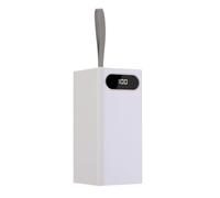 Feriany per batteria fai da te 28 x 18650, scatola per banca di potere da 10 W, supporto per scatola di immagazzinaggio rimovibile con luce da campeggio, colore