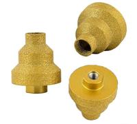 Feriany Set di 3 punte sfalsate da 20-35-50 mm, fresa a scanalatura diritta, apriforo in marmo e metallo, strumento per la lavorazione del legno