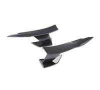Feriany Universale Fibra di Carbonio Look Auto Paraurti Anteriore Lip Splitter Corpo Canards Diffusore Spoiler per -