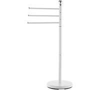 Feridras 154009-B Piantana Asciugamani con 3 Bracci cm 22x93 h Bianca