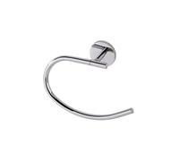 Feridras Bora Portasalviette Anello, Cromo, 6x18x25 cm