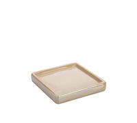 Feridras Cuba Portasapone, Beige, 10x10x42 cm