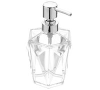 Feridras Diamante Dispenser Sapone, Bianco, 9.5x9.5x17.5 cm