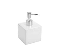 Feridras Cuba portasapone, Ceramica, Bianco, 0