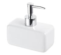 Feridras Dublino Dispenser Sapone, Bianco, 6.5x12.5x12.5 cm