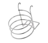 Feridras Francy Supporto Asciugacapelli, Acciaio, Cromo, 13x13x13 cm