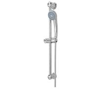 Feridras Key-B Saliscendi Doccia Completo, 1 Funzione, Cromo, 9x73.5x8 cm