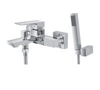 FERIDRAS MISCELATORE MONOCOMANDO VASCA CON DOCCETTA CROMATO LUCIDO SERIE QUATRA