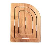 FERIDRAS Pedana Doccia in Legno Marino 74 X 55 Cm Lato Destro per Piatto Doccia 70 X 90
