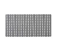 FERIDRAS Pedana Doccia in Plastica E Gomma Antiscivolo, Grigio, 40x80