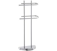 Feridras 154007-B Piantana Asciugamani con 2 Bracci cm 87 h Cromo