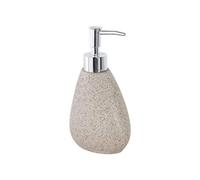 Dispenser Sapone Da Appoggio in Poliresina Effetto Pietra Stone