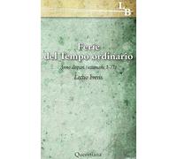 Ferie del tempo ordinario. Anno dispari (settimane 1-17)