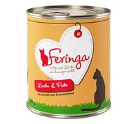 Feringa Classic Meat Menù 6 x 800 g - Salmone & Tacchino con Zucchine e Crescione