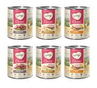 Set prova misto! Feringa Classic Meat Menù 6 x 800 g umido per gatto - Mix 2: Pollame, Agnello e Coniglio, Pollo e Trota