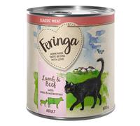 Feringa Classic Meat Menù 6 x 800 g umido per gatti - Agnello & Manzo