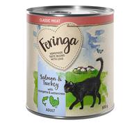 Feringa Menù Duetto 6 x 800 g - Salmone & Tacchino con Zucchine e Crescione