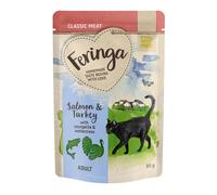 Feringa in Buste misto 48 x 85 g - Salmone & Tacchino con Zucchine e Crescione