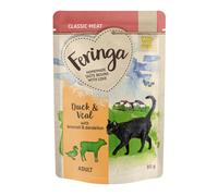 Feringa in Buste misto 48 x 85 g - Anatra & Vitello con Broccoli e Tarassaco