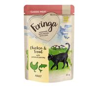 Feringa Classic Meat Menù Busta 24 x 85 g - Pollo & Trota con Patate e Prezzemolo