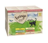 Set Prova misto! Feringa Vaschette 6 x 100 g - Mix 2: Coniglio, Agnello, Pollame, Vitello, Anatra, Trota