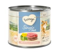 Feringa Single Meat Menù 6 x 200 g umido per gatti - Vitello con Broccoli e Tarassaco