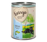 Feringa Single Meat Menù 6 x 410 g umido per gatti - Salmone con Patate e Prezzemolo