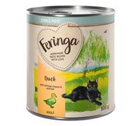 Feringa Single Meat Menù 6 x 800 g umido per gatti - Anatra con Fiocchi di latte e Valeriana