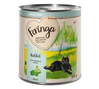 Feringa Single Meat Menù 12 x 800 g umido per gatti - Coniglio con Pastinaca ed Erba gatta