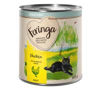 Feringa Single Meat Menù 6 x 800 g umido per gatti - Pollo con Zucca ed Erba gatta