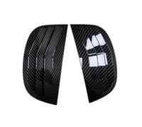 Feritoia Posteriore Finestra Laterale Copertura Persiana Trim Adesivo Sfiato Per Peugeot 208 2018-2024 Visiera parasole auto(Carbonio)