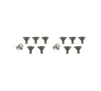 Feriuzymix 2 set 5pcs in lega di zinco mobili antichi gambe piedi per armadio gioielli scatola petto