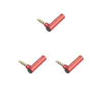 Feriuzymix 3 set di 3,5 mm OMTP a CTIA auricolare cuffie microfono adattatore convertitore ad angolo retto