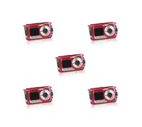 Feriuzymix 5 set Impermeabile Doppio Schermo Videoregistratore Mini Ad Alta Definizione Multifunzionale Esterna Fotocamera Digitale DV Fotocamere Bambini Dilettanti