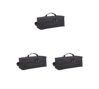 Feriuzymix Borsa degli attrezzi Accs Outdoor per barbecue Campeggio Pentole Utensili Elettrici Borsa Strumento Nero, Set da 3 (nero), 34cmx14cmx14cm