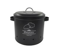 Feriuzymix Vasi di latta di stoccaggio della fattoria Contenitore di immagazzinaggio delle verdure per la dispensa casa ristorante patate nere