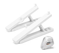 Feriva Supporto Regolabile per Micro Chip Alimentatore per Animali, Supporto rialzato per ciotola gatto, 0, 15, 20 Regolazione del grado, Più facile per i gatti raggiungere il cibo